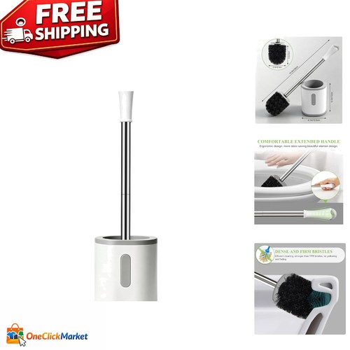 Space saving toilet - toilet, brush